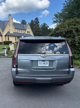 Silver 2019 Cadillac Escalade ESV Platinum