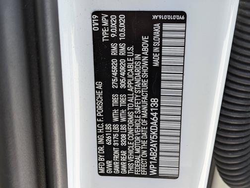 2019 Porsche Cayenne Cayenne S