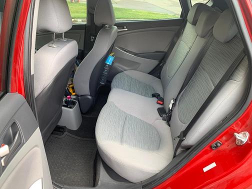 Red 2017 Hyundai Accent SE