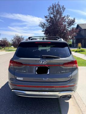 Gray 2021 Hyundai SANTA FE Calligraphy
