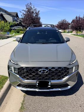 Gray 2021 Hyundai SANTA FE Calligraphy