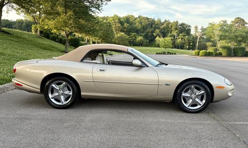 Beige 1999 Jaguar XK8 Base