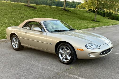 Beige 1999 Jaguar XK8 Base