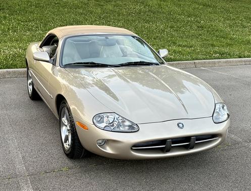 Beige 1999 Jaguar XK8 Base