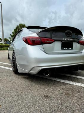 Silver 2018 INFINITI Q50 3.0t Sport