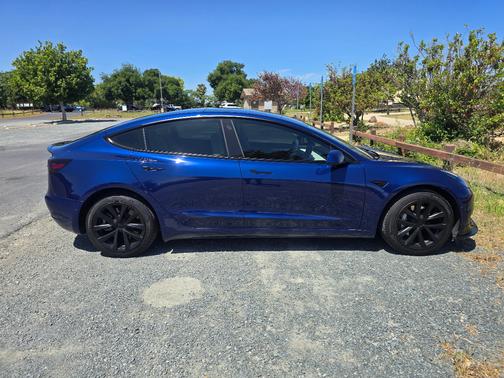 Blue 2022 Tesla Model 3 Base