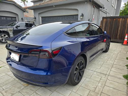 Blue 2022 Tesla Model 3 Base