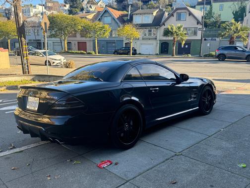 Black 2009 Mercedes-Benz SL-Class SL63 AMG Roadster