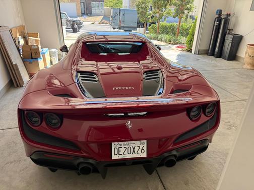 Red 2021 Ferrari F8 Spider Base