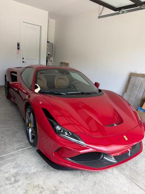 Red 2021 Ferrari F8 Spider Base