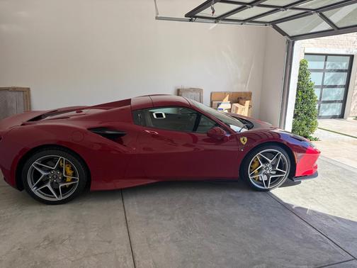 Red 2021 Ferrari F8 Spider Base