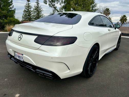 White 2017 Mercedes-Benz AMG S 63 4MATIC