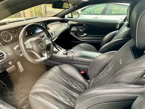 White 2017 Mercedes-Benz AMG S 63 4MATIC