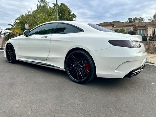 White 2017 Mercedes-Benz AMG S 63 4MATIC
