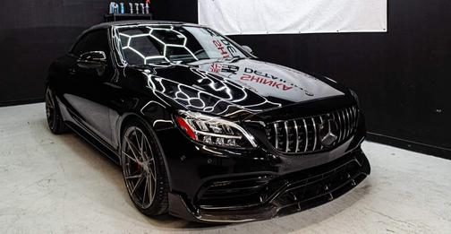 Black 2019 Mercedes-Benz AMG C 63 S