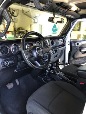 White 2021 Jeep Wrangler Unlimited Sport Altitude