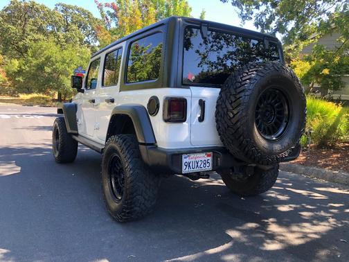White 2021 Jeep Wrangler Unlimited Sport Altitude