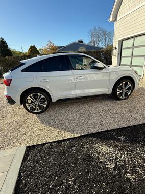 White 2023 Audi Q5 Sportback S Line Premium Plus