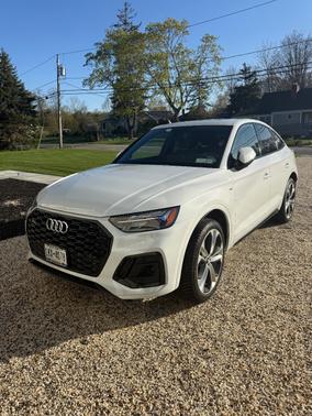 White 2023 Audi Q5 Sportback S Line Premium Plus