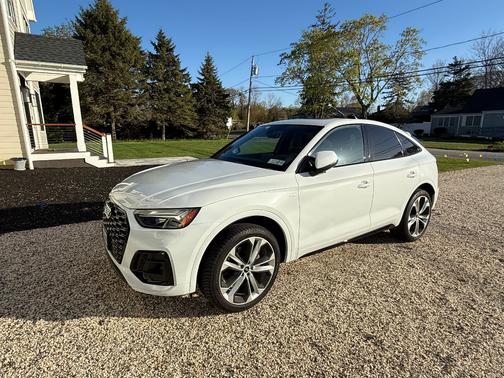 White 2023 Audi Q5 Sportback S Line Premium Plus