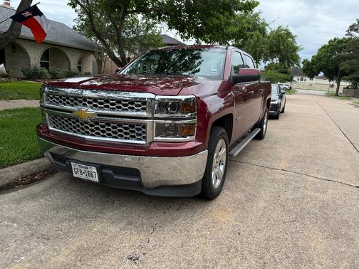 Red 2014 Chevrolet Silverado 1500 1LT
