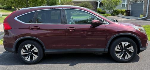 Red 2016 Honda CR-V Touring