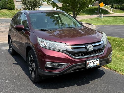 Red 2016 Honda CR-V Touring