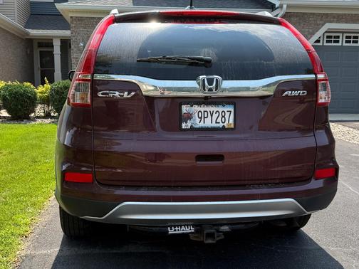 Red 2016 Honda CR-V Touring