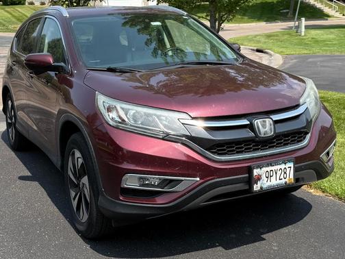 Red 2016 Honda CR-V Touring