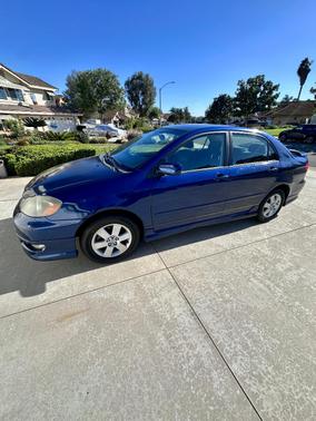 Blue 2007 Toyota Corolla S
