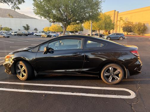 Black 2015 Honda Civic EX