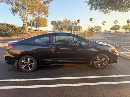 Black 2015 Honda Civic EX