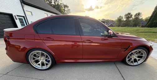 Orange 2017 BMW M3 Base