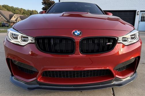 Orange 2017 BMW M3 Base