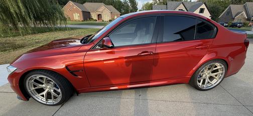 Orange 2017 BMW M3 Base