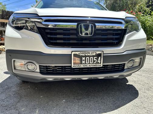 White 2020 Honda Ridgeline RTL-E