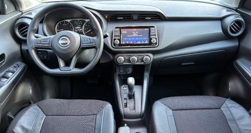 White 2025 Nissan Kicks Play S