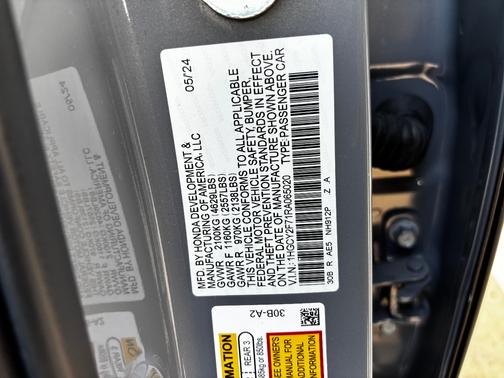 2024 Honda Accord Hybrid Sport-L