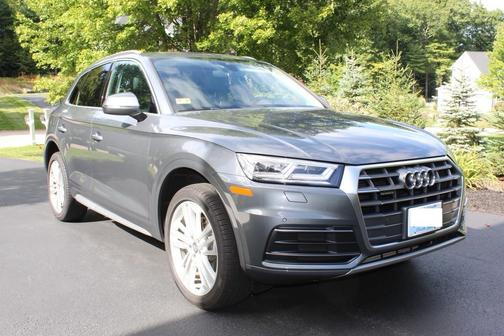 Gray 2018 Audi Q5 2.0T Tech Premium