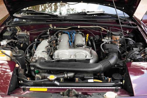 Red 1995 Mazda MX-5 Miata Base