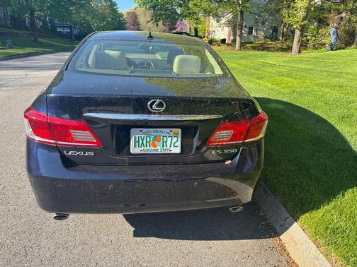 Blue 2010 Lexus ES 350 Base