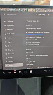 White 2024 Tesla Model 3 RWD