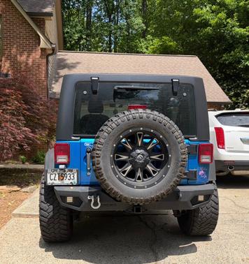 Blue 2016 Jeep Wrangler Unlimited Sport