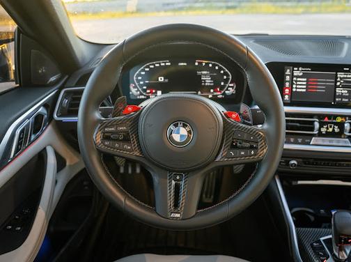 Blue 2022 BMW M4 Competition