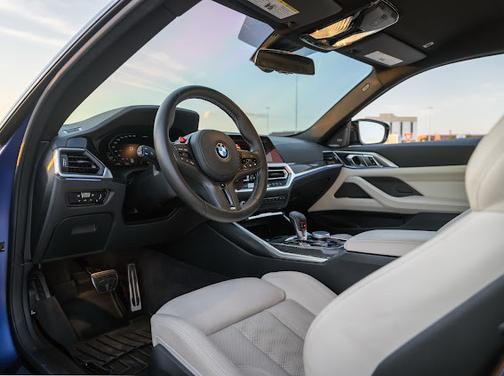 Blue 2022 BMW M4 Competition