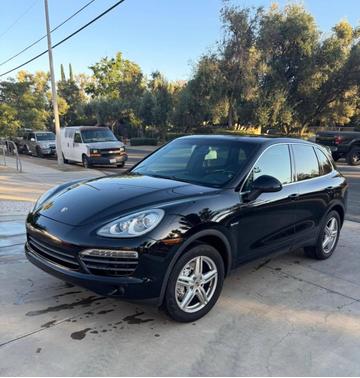 Black 2014 Porsche Cayenne Cayenne S Hybrid