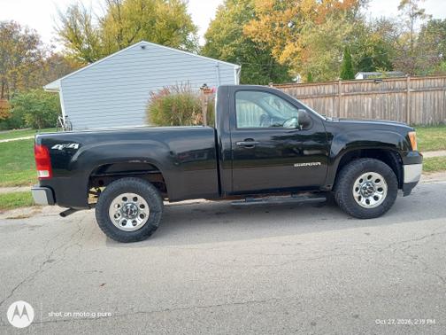 Black 2011 GMC Sierra 1500 Work Truck