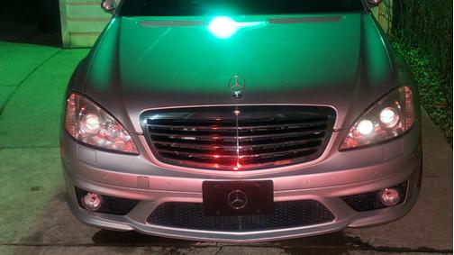 Silver 2009 Mercedes-Benz S-Class S 63 AMG