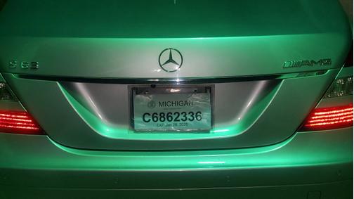 Silver 2009 Mercedes-Benz S-Class S 63 AMG