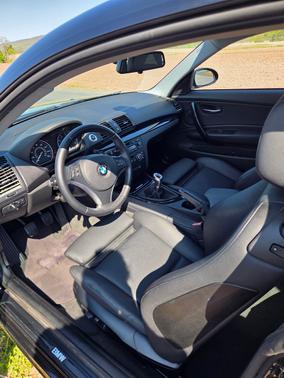 Black 2009 BMW 128 i